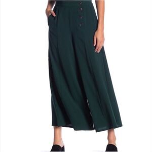 Elodie Dark Green Palazzo Pants
